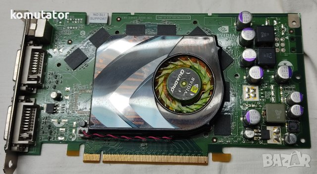 видео карта NVidia Quadro FX1500, 256MB,256bit, PCI-E , снимка 1 - Видеокарти - 43400841