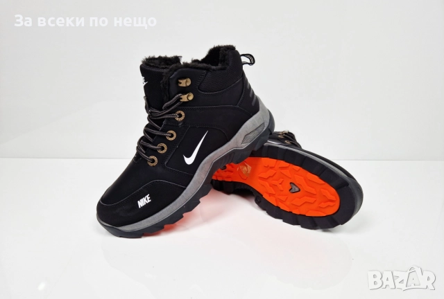 Nike Мъжки Меки И Топли Зимни Кубинки Найк Код P1515, снимка 4 - Мъжки боти - 52339089