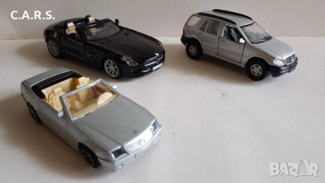 Метални колички Mercedes-Benz, снимка 5 - Колекции - 49450714