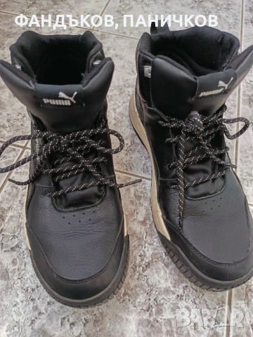 Продавам много запазени оригинални кожени кецове PUMA, 43 номер. Кецовете са носени много малко пъти