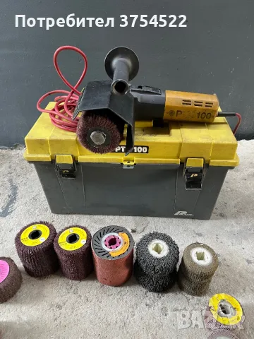 POLY-PTX 100 - Машина за линейно шлифоване, снимка 12 - Други инструменти - 50222416