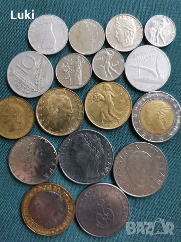 Голям лот монети от Италия , снимка 5 - Нумизматика и бонистика - 28662596