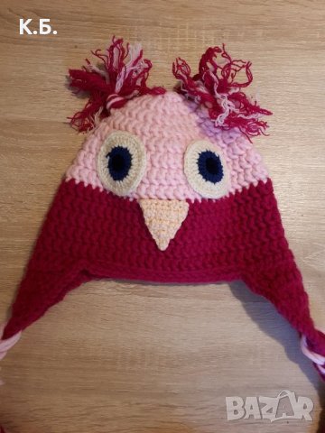 Ръчно плетена шапка за 1/2 г. Нова!