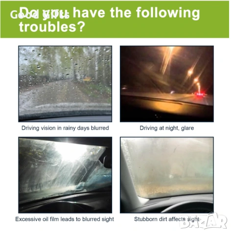 Почистващ препарат за автомобилно стъкла RayHong – Кристална Яснота и Безопасно Шофиране, снимка 4 - Аксесоари и консумативи - 53369071