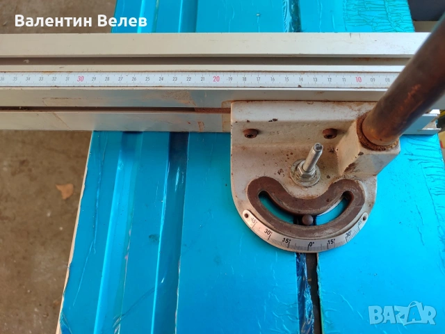 циркуляр за масив с чисто нова карета 1600мм.мотор 4 kw.без подрезвач, снимка 9 - Други машини и части - 53516700