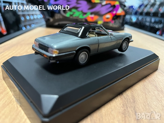 Колекционерски модел метална количка Auto Art Jaguar XJS V12 1:43, снимка 2 - Колекции - 52448084