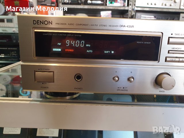 Ресийвър Denon DRA-435R В отлично техническо и визуално състояние., снимка 3 - Ресийвъри, усилватели, смесителни пултове - 40806868