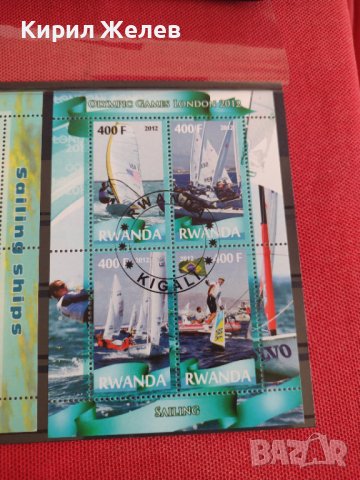 Пощенски марки чиста комплектна серия Кораби,Сърфове поща Руанда за колекционери 29813, снимка 8 - Филателия - 37690377