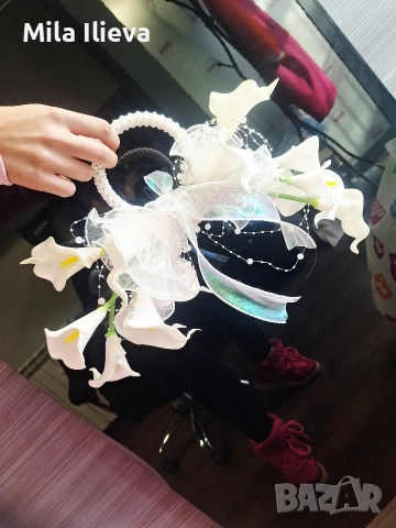 сватбен букет с кали