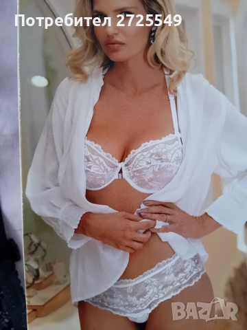 Дантелен 75Д сутиен с предно закопчаване, снимка 2 - Бельо - 52881472