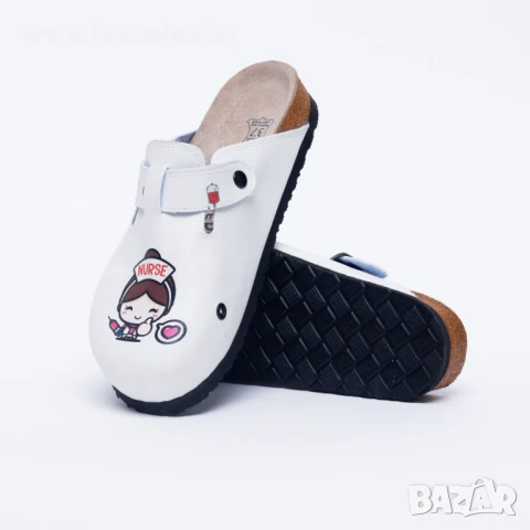 🥁 Намаление - Ортопедични чехли със стелка от естествен велур | Марка Tuasolea, снимка 1