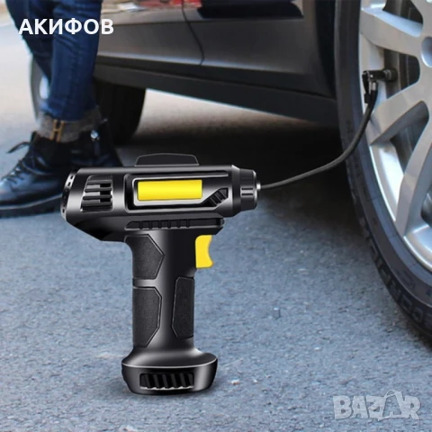 Безжичен дигитален компресор за автомобил