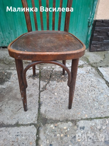 винтидж стол, снимка 2 - Столове - 53477114