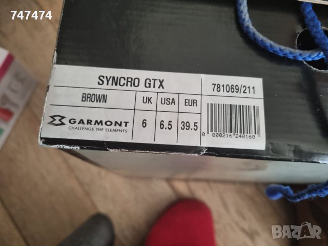 GARMONT gore-tex syncro, UK6, 39,5 номер, снимка 3 - Дамски боти - 38519889