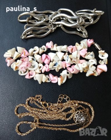 Шест броя / Колиета тип чокър / гердан, колие тип чокър , снимка 2 - Колиета, медальони, синджири - 37492537