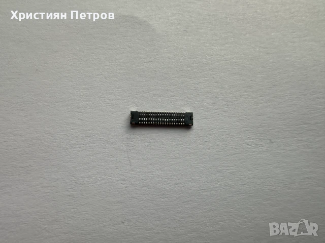 Конектор / Букса 40 pin женски на платката за Xiaomi Redmi Note 9 Pro, снимка 4 - Резервни части за телефони - 50843121