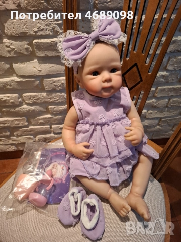  Реалистична  кукла реборн , снимка 6 - Кукли - 52866022