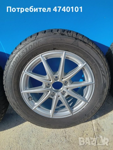 Джанти с гуми за Mercedes комплект 205/60/16, снимка 4 - Гуми и джанти - 53598924