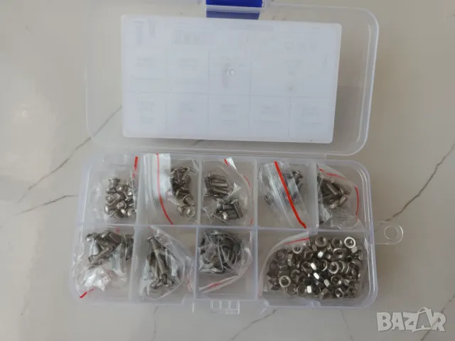 Болт 3мм гайка, шайба, болтчета дължина 4/6/8/10/12/14/16мм, снимка 2 - Други инструменти - 48618870