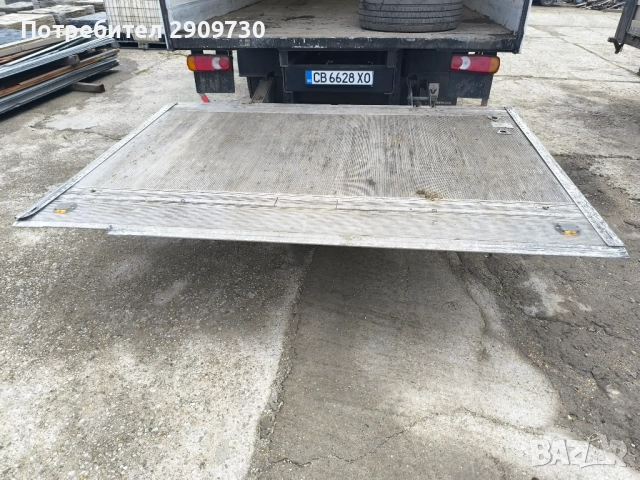 Падащ борд за камион Рено Мидлум алуминиев, работещ, отлично състояние , снимка 5 - Части - 52707460