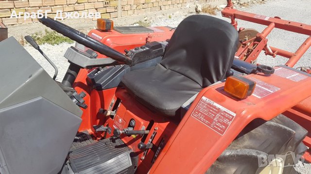 Японски трактор Yanmar FX215D с челен товарач и фреза, 4х4, 22 к.с., АграБГ Джолев , снимка 7 - Селскостопанска техника - 36999340