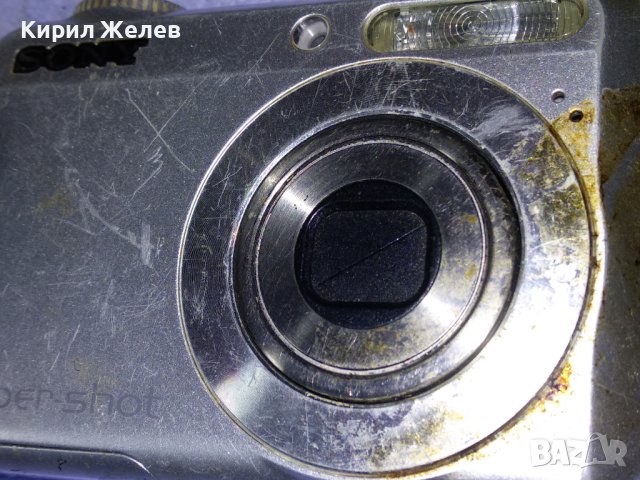 SONY Syber-shot DSC-S650 7.2 MEGA PIXELS Стар КОЛЕКЦИОНЕРСКИ ЦИФРОВ ЯПОНСКИ ФОТОАПАРАТ СОНИ 24100, снимка 8 - Фотоапарати - 43506324