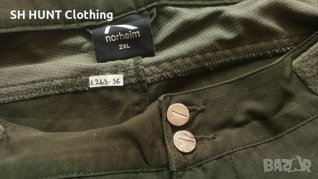 NORHEIM Stretch Trouser размер XXL за лов панталон със здрава и еластична материи - 2195, снимка 14 - Екипировка - 53575989