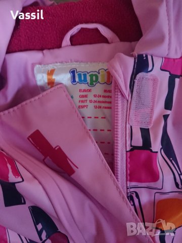 лот: 6бр за 70лв топли детски зимни дрешки за момиче 12-24m, снимка 11 - Бебешки якета и елеци - 43135421