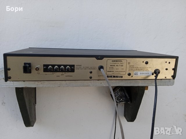 ONKYO T-22 Стерео тунер, снимка 6 - Радиокасетофони, транзистори - 39893361