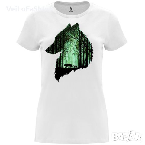 Нова дамска тениска с Вълци, снимка 2 - Тениски - 44065032