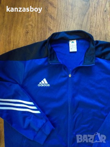 Adidas Sportswear - страхотно мъжко горнище 2ХЛ КАТО НОВО, снимка 6 - Спортни дрехи, екипи - 43120742