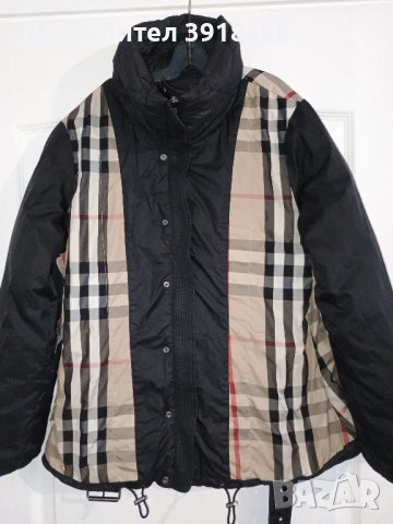 Оригинално -Дамско пухено яке Burberry , снимка 4 - Якета - 43348191
