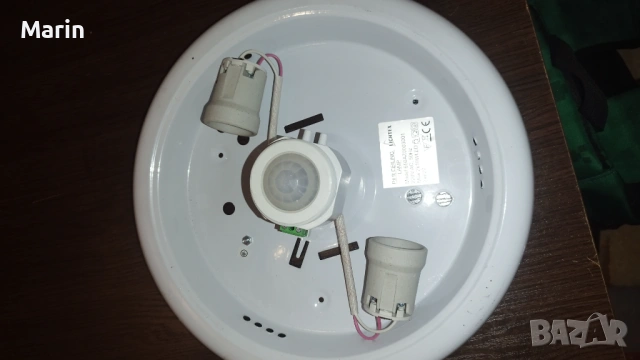 Плафон  с сензор , снимка 2 - Лампи за таван - 53057688