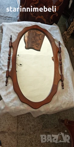 Антикварна конзола с огледало , снимка 7 - Огледала - 51354070