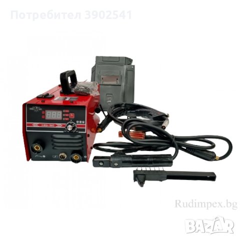 Tелоподаващо устройство и инверторен електрожен комбинирано MIG/MMA, 160А, за безгазово заваряване, снимка 5 - Други машини и части - 43103314