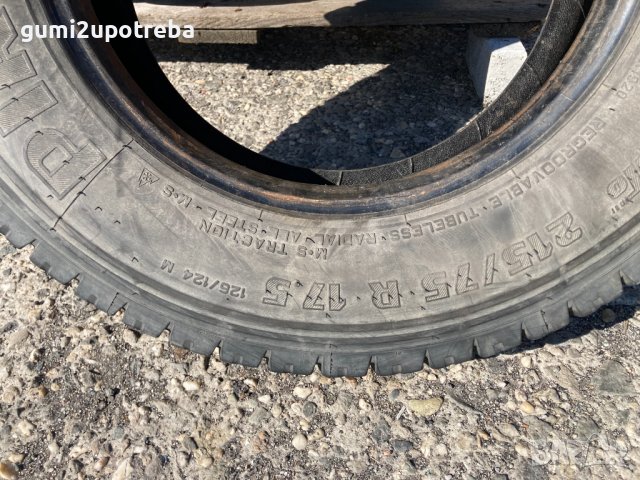 215/75/17.5 PIRELLI 2019г 9,5-10мм Задна Шарка 215/75 R17.5 Само 2броя, снимка 11 - Гуми и джанти - 40551058