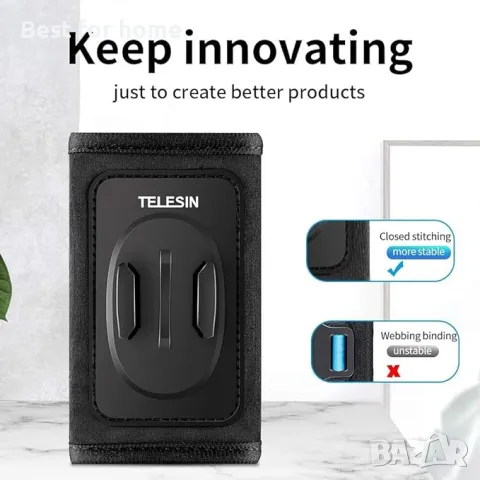 Регулируем държач за презрамка на раница за камера Rhymestore , снимка 2 - Чанти, стативи, аксесоари - 50110729