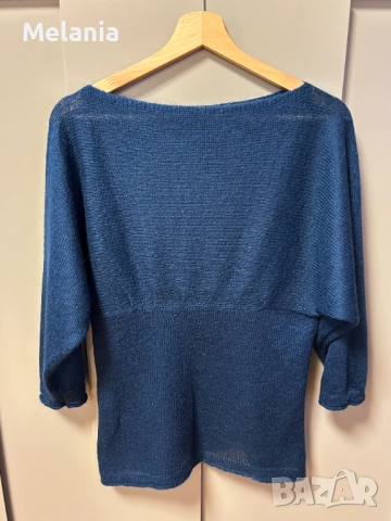 Пуловери от мохер и вълна, Benetton, размер S, снимка 4 - Блузи с дълъг ръкав и пуловери - 52351343