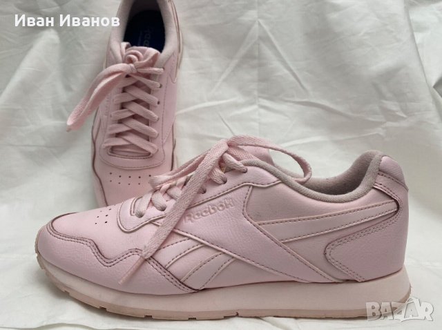 маратонки  REEBOK BABY PINK CLASSIC LEATHER  номер 40 , снимка 3 - Маратонки - 39598279