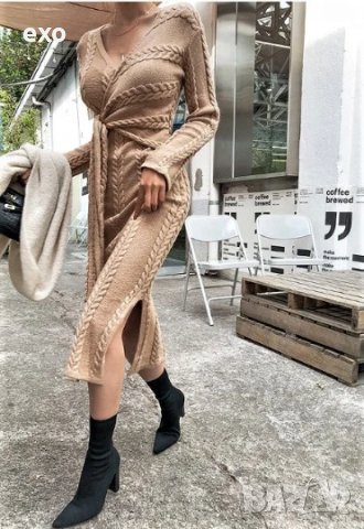 Елегантна дълга рокля, Ефектна миди рокля, Дълга рокля