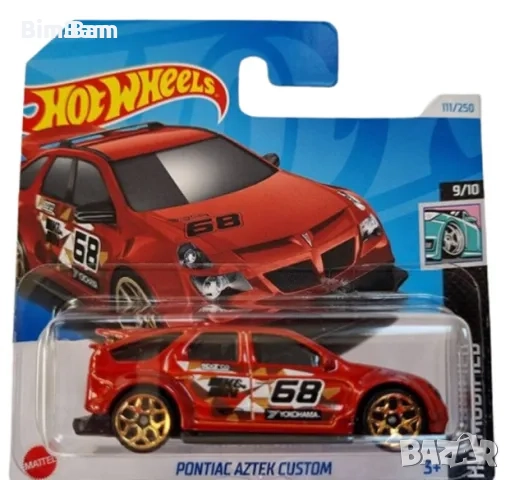 Оригинална колекционерска количка Hot Wheels Pontiac Aztek Custom
