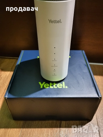 продавам ZTE G5B 5G рутер на YETTEL отключен, снимка 2 - Рутери - 52892500