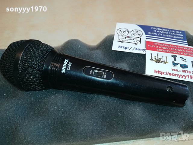 shure c608 profi microphone, снимка 5 - Микрофони - 28588701