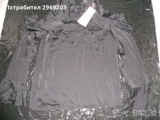 Дамска Блуза Туника за Официални Поводи, М, снимка 2 - Блузи с дълъг ръкав и пуловери - 44060117