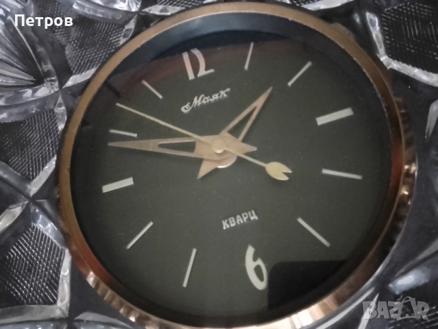 стенен часовник  маяк  СССР, снимка 3 - Антикварни и старинни предмети - 52975398