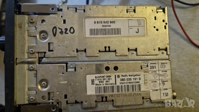 MFD VW RADIO NAVIGATION оригинална навигация МФД, снимка 2 - Части - 52706928