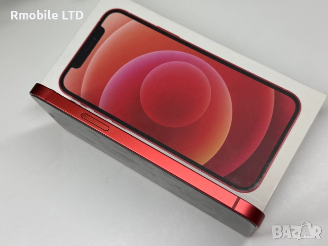 iPhone 12 128GB RED 100% батерия, снимка 2 - Apple iPhone - 52978335