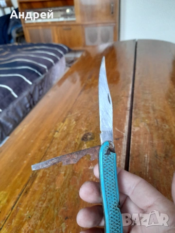 Стар джобен нож,ножче,ножка #169, снимка 5 - Други ценни предмети - 53012682