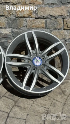 Джанти 17 спорт пакет Мерцедес Ц Класа w204, снимка 6 - Гуми и джанти - 50842086
