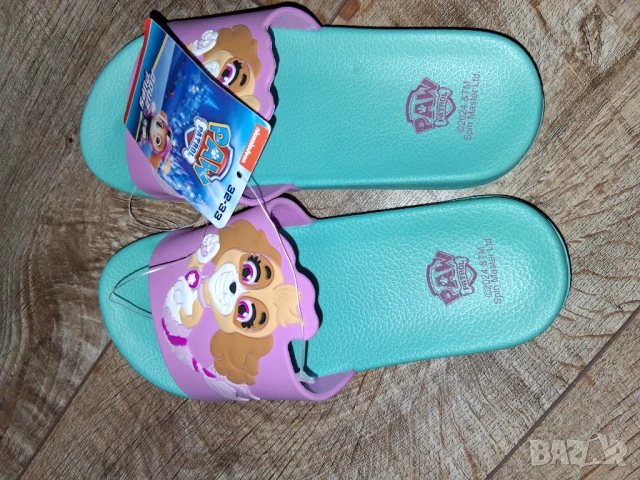 н.32-33 Paw Patrol джапанки, снимка 4 - Детски джапанки - 50747667